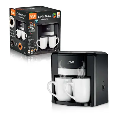 Espressor cafea, 2 cani simultan, RAF 420 ml