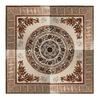 Gresie decorativa / covor ceramic Baroque 350, 120X120 (4 placi 60X60), lucioasa