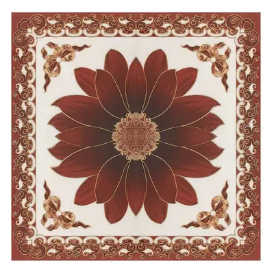 Gresie decorativa / covor ceramic Baroque 1212VB15, 120X120 (4 placi 60X60), lucioasa