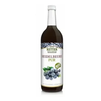 Suc de afine pur Bio, 100% natural, Retter, 750ml