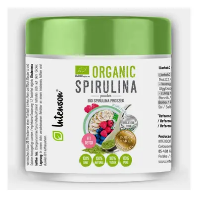 Pudra de spirulina, supliment nutritiv, Intenson, 100g