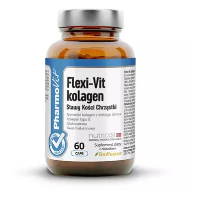 Colagen, articulatii, hidrolizat, supliment, Flexi-Vit, Pharmovit, 60 buc