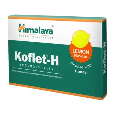 Koflet-H cu aroma de lamaie, supliment, Himalaya