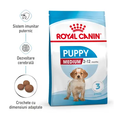 Royal Canin Medium Puppy hrana uscata caine junior, 10 kg