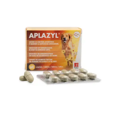 Supliment nutritiv pentru sustinerea articulatiilor la caini si pisici, Aplazyl, 60 tablete