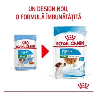 Royal Canin Mini Puppy hrana umeda caine junior (in sos), 12 x 85 g