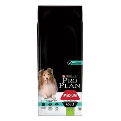 Hrana uscata pentru caini Purina Pro Plan Medium Adult, Miel, Digestie sensibila, 14kg