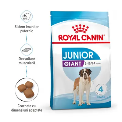 Royal Canin Giant Junior hrana uscata caine junior etapa 2 de crestere, 15 kg