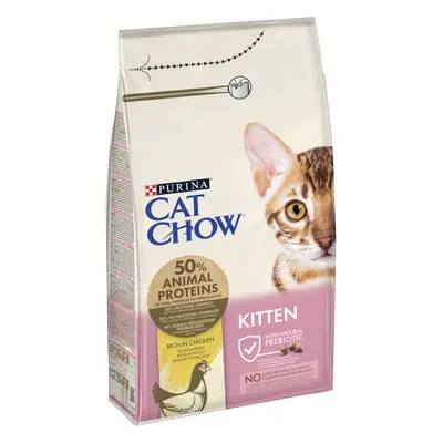 Hrana uscata pentru pisici Purina Cat Chow Kitten, Junior, Pui, 1.5kg