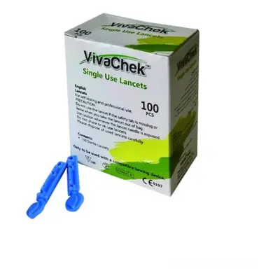 Ace glicemie pentru glucometru VivaChek Eco, 100 buc