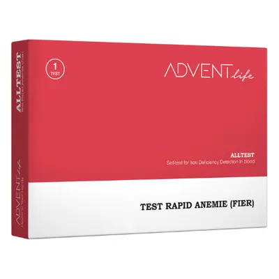 Test rapid anemie, carenta fier, Advent Life, 1 bucata