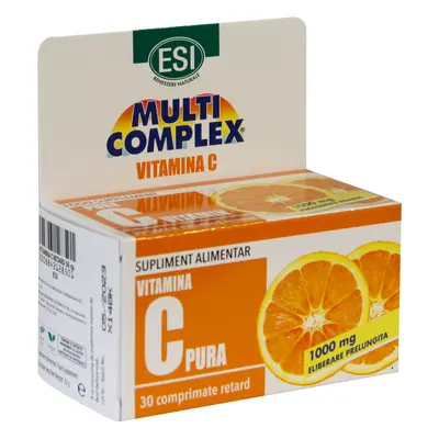 ESI Vitamina C 1000 mg cu eliberare prelungită, 30 cps