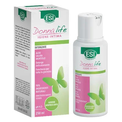 ESI Donna Life Gel Igiena intima Refreshing Action (Aloe Vera, Salvie si Menta)