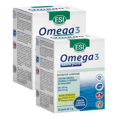 Pachet ESI Esential: Omega 3 Extra Pure x 50 capsule - Ofertă Specială 2 Cutii Reducere 20%