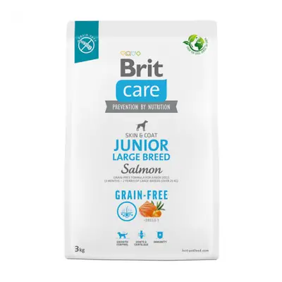 Brit Care Dog Grain-free Junior Large Breed, hrana uscata pentru caini, 3 kg