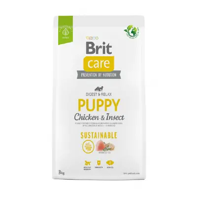 Brit Care Dog Sustainable Puppy, hrana uscata pentru caini, 3 kg