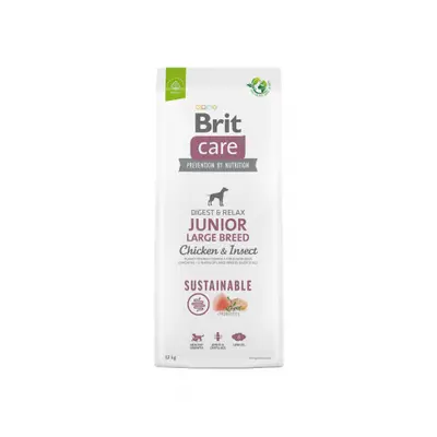 Brit Care Dog Sustainable Junior Large Breed, hrana uscata pentru caini, 12 kg