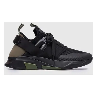 JAGO black combined sneakers Tom Ford