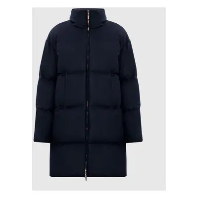 Blue two-sided DANTE camel wool down jacket Max Mara