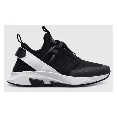 Black combination JAGO sneakers with logo Tom Ford