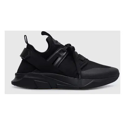 JAGO black combined sneakers Tom Ford