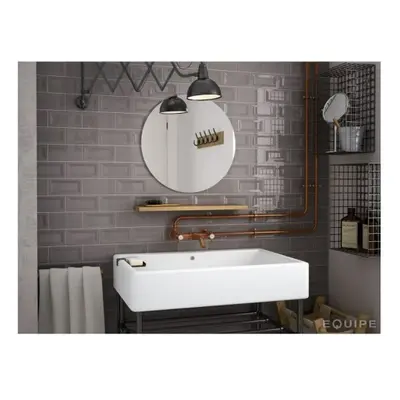 Faianta Equipe Evolution decor Inmetro 7.5 x 15 cm - Culoare gris oscuro evolution