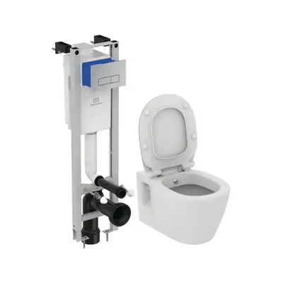 Set vas Wc Ideal Standard Connect functie bideu + capac soft-close + rezervor incastrat Prosys E