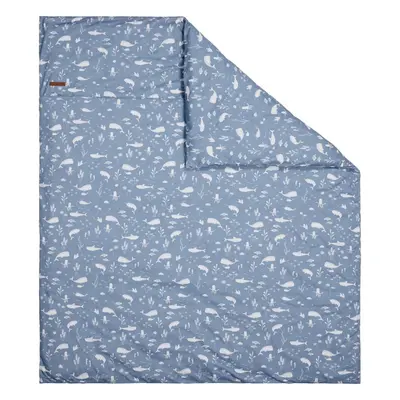 Husa din bumbac pentru pilota Ocean Blue 80x80 cm - Little Dutch