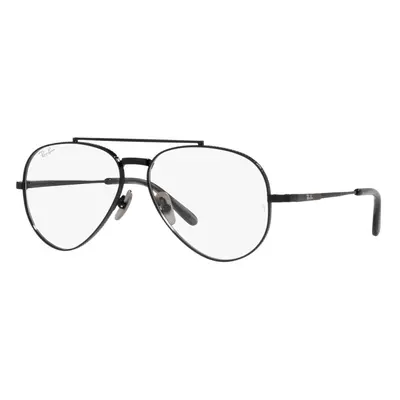 Ochelari de vedere unisex Ray-Ban RX8225V 1237 Aviator Titanium