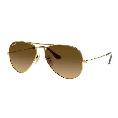 Ochelari de soare unisex Ray-Ban RB3025 001/M2 Aviator Large Metal