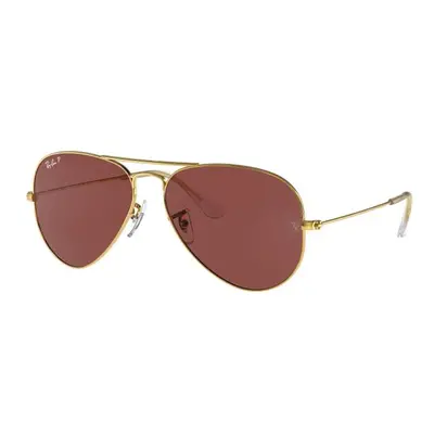 Ochelari de soare unisex Ray-Ban RB3025 9196/AF Aviator Large Metal