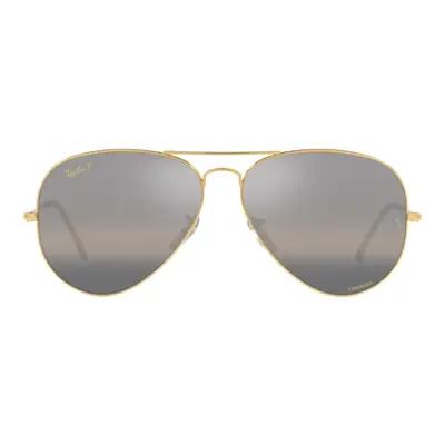 Ochelari de soare unisex Ray-Ban RB3025 9196/G3 Aviator Large Metal