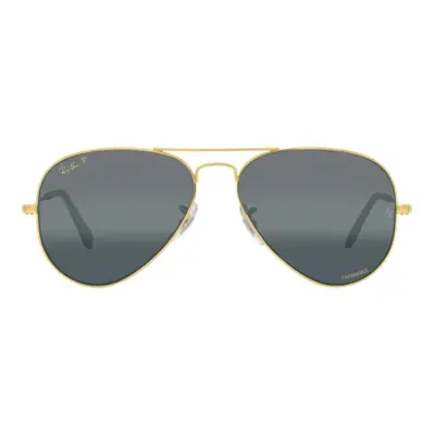 Ochelari de soare unisex Ray-Ban RB3025 9196/G6 Aviator Large Metal