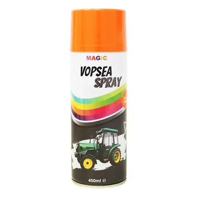 Spray vopsea auto portocaliu tip Amazone profesionala cu uscare rapida 450ml, Cod: BK832107, Bra