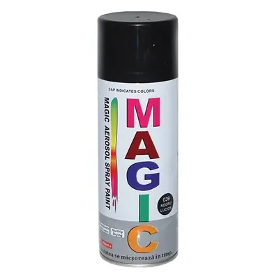 Spray vopsea Magic negru lucios 039 450 ml,Cod: FOX039, Brand: MAGIC