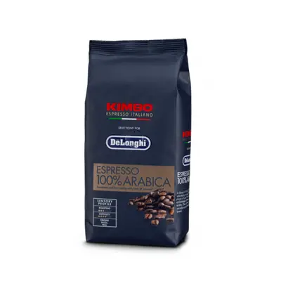 Cafea boabe DE LONGHI Kimbo Espresso 100% Arabica, 250g