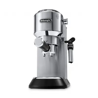 Espressor manual De, Longhi Dedica EC 685.M, 1300 W, 1.1 L, 15 bari, Argintiu