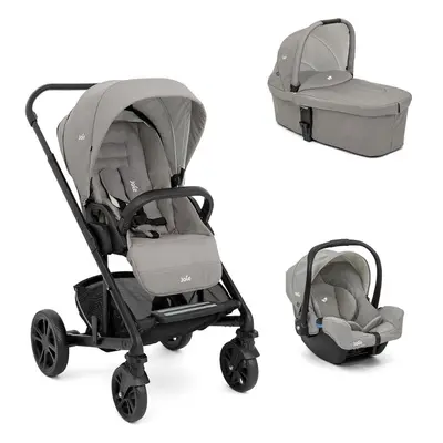 Carucior multifunctional pentru copii Joie 3 in 1 Chrome, Pebble