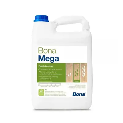 Lac parchet semilucios monocomponent Mega Satinat Bona 5L WT133320002