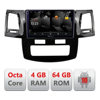 Navigatie Toyota Hilux 2008-2014 5510-143 Android Octa Core 720p 4+64 DSP 360 camera carplay and