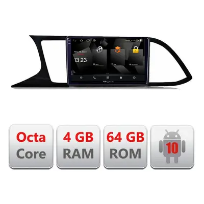 Navigatie Seat Leon MIB Quad Core 5510-306 Android Octa Core 720p 4+64 DSP 360 camera carplay an