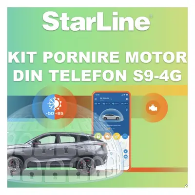 Kit pornire motor Lexus Seria RX gen 6 2022-, aplicatie telefon 4G (montaj inclus) - Starline S9