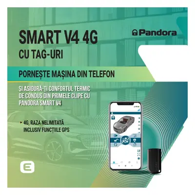 Kit pornire motor Jaguar XJ X351 2010-2019, aplicatie telefon 4G, GPS (montaj inclus) - Pandora 