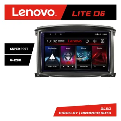 Navigatie Toyota Land Cruiser L100 2002-2006 Android radio gps internet 8 core 6+128 Lenovo