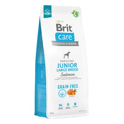 2x12kg Somon și cartofi Junior Large Breed Brit Care Hrană câini