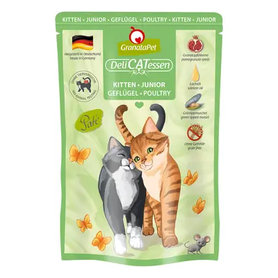 12x85g Pasăre Kitten GranataPet DeliCatessen Hrană umedă pisici