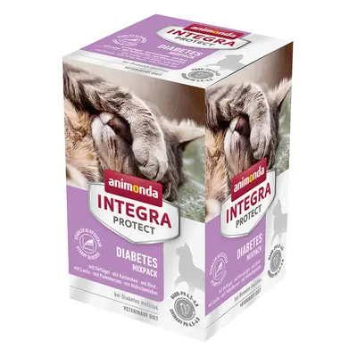 6x100g Mix Adult Diabet Animonda Integra Protect Hrană umedă pisici