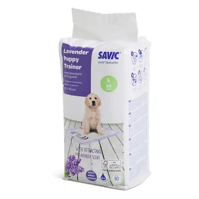 Savic Puppy Trainer Tampoane cu parfum de lavandă Large 60x45cm 30buc