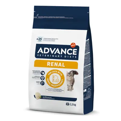 2x1,5kg Renal Feline Advance Veterinary Diets Hrană uscată pisici