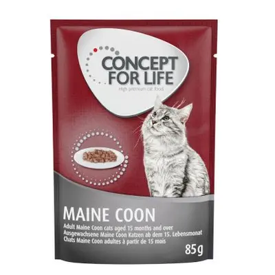 12x85g Maine Coon Adult Ragout Concept for Life Hrană umedă pisici